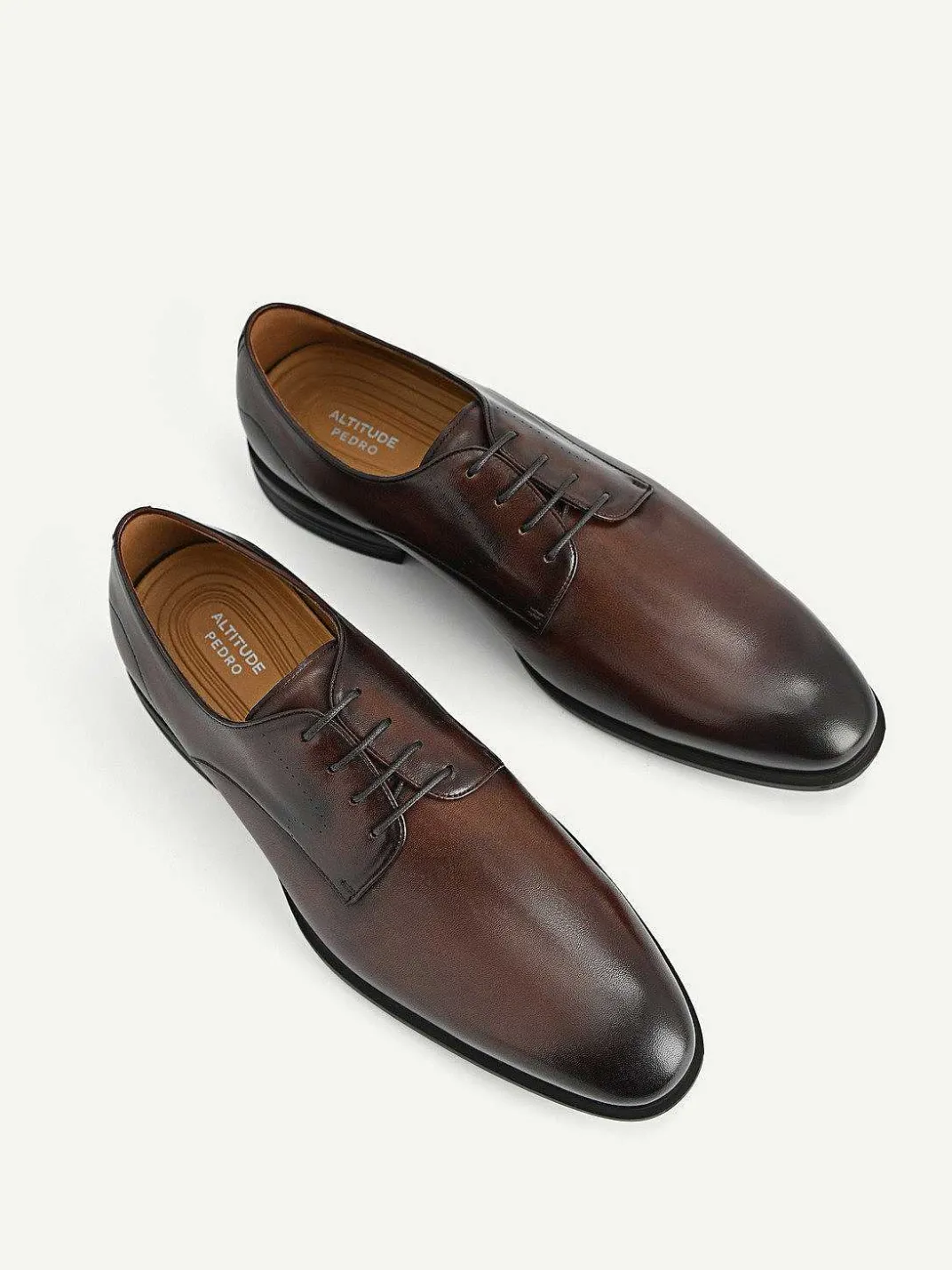 Altitude Leather Derby Shoes<PEDRO