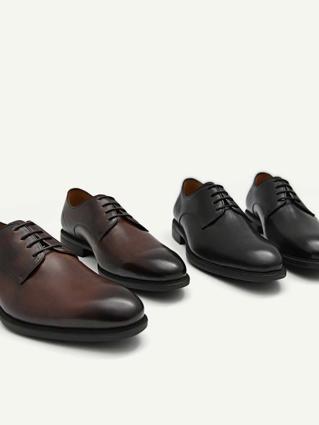Altitude Leather Derby Shoes<PEDRO