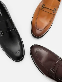 Altitude Lightweight Casey Leather Loafers<PEDRO New