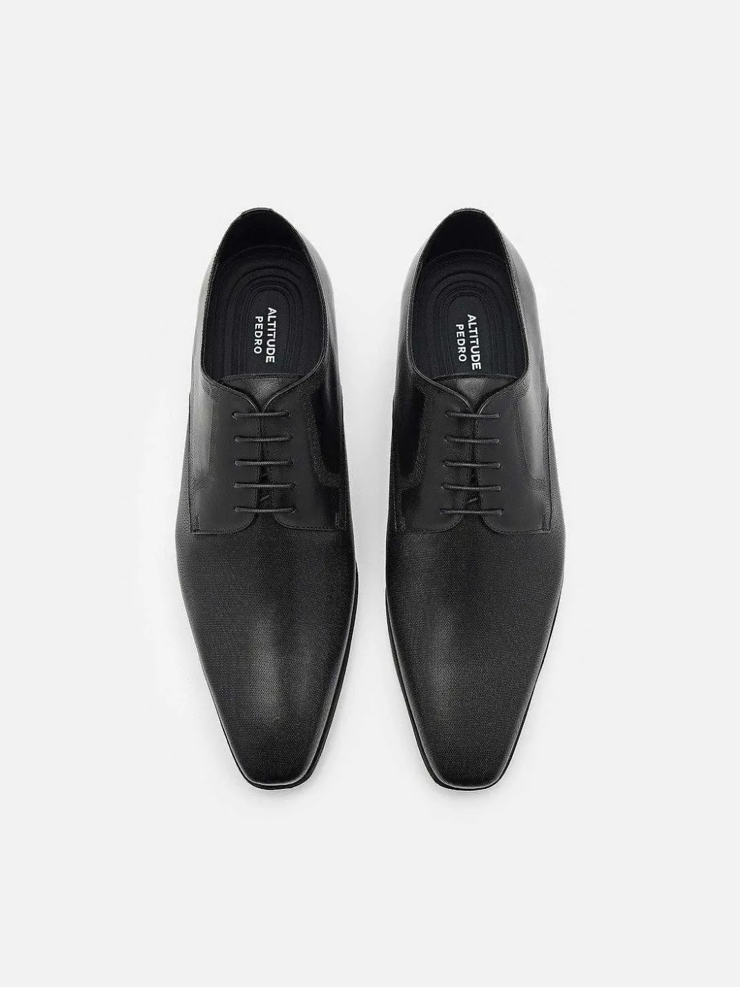 Altitude Lightweight Embossed Leather Derby Shoes<PEDRO Online