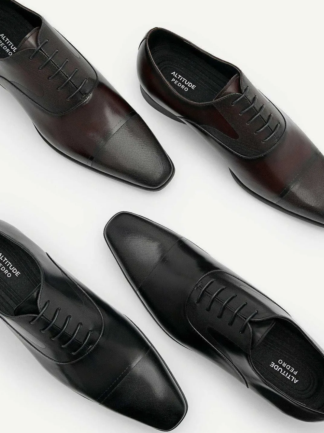 Altitude Lightweight Leather Oxford Shoes<PEDRO Hot