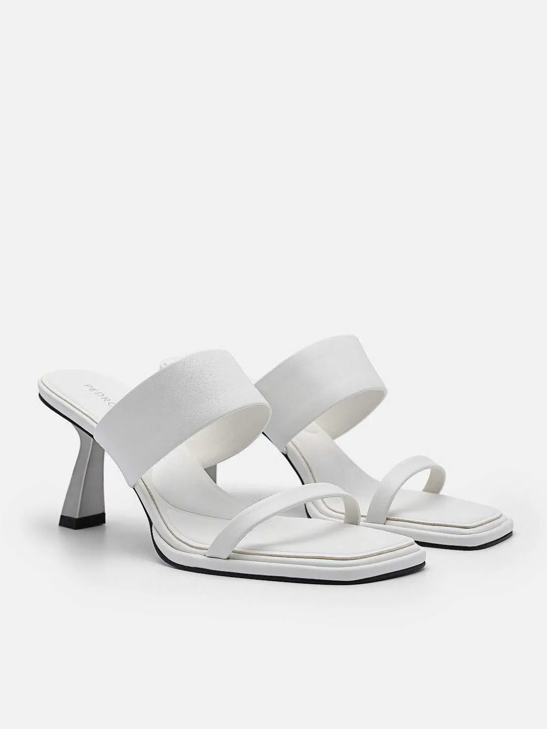 Amelie Leather Heel Sandals<PEDRO Outlet