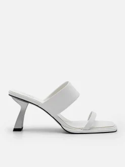 Amelie Leather Heel Sandals<PEDRO Outlet