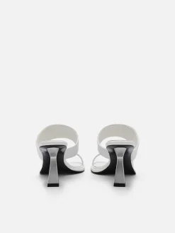 Amelie Leather Heel Sandals<PEDRO Outlet