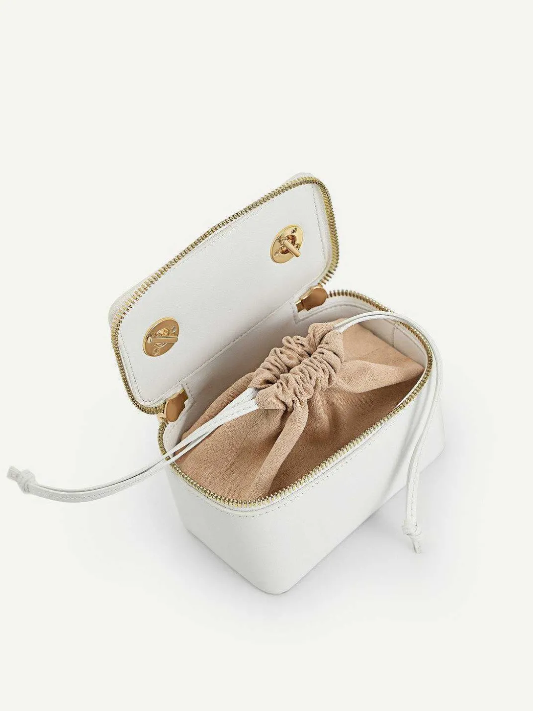 Ari Leather Mini Vanity Case<PEDRO