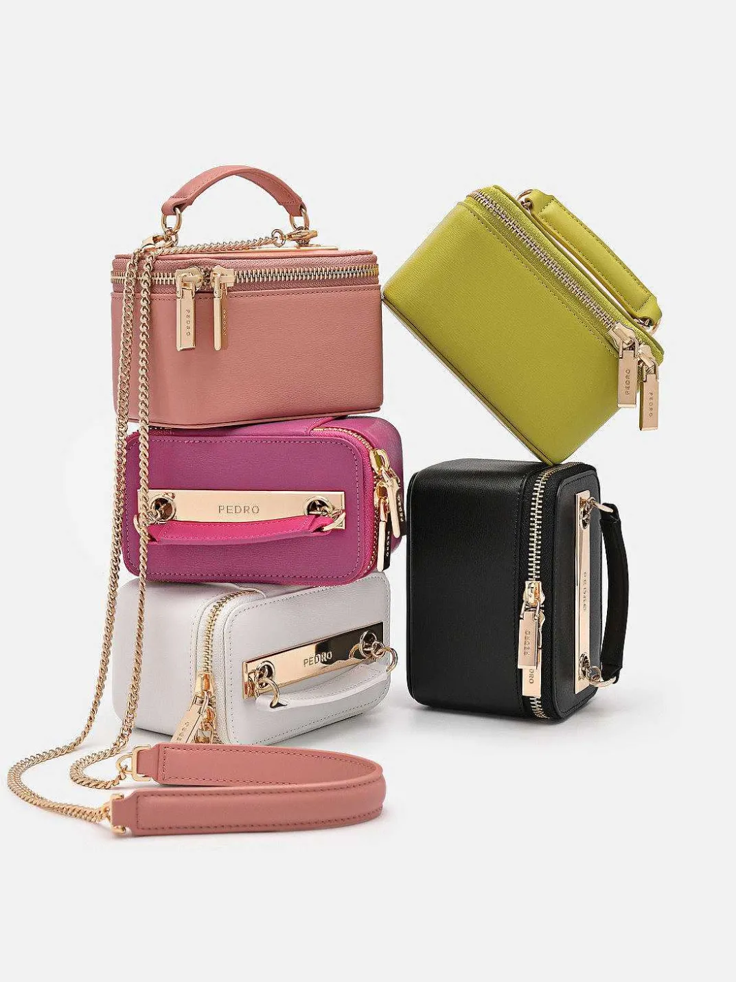 Ari Leather Mini Vanity Case<PEDRO