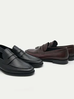 Bailey Calf Leather Loafers<PEDRO