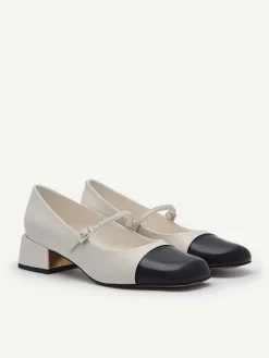 Bianca Leather Mary Jane Pumps<PEDRO Hot