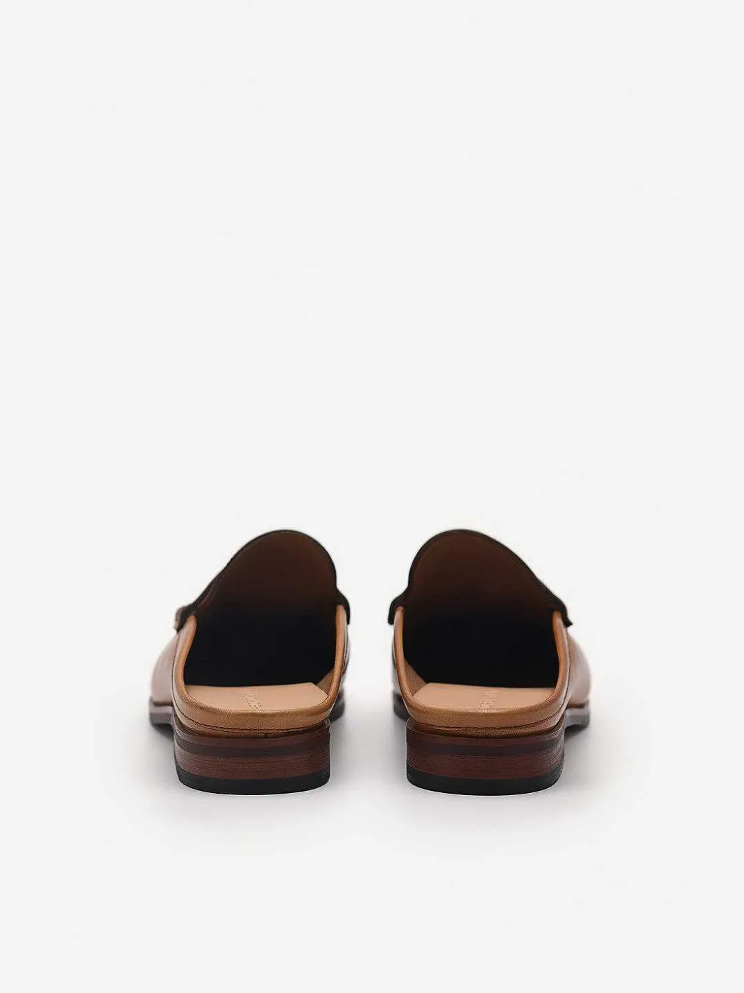 Blake Leather Penny Loafer Mules<PEDRO New