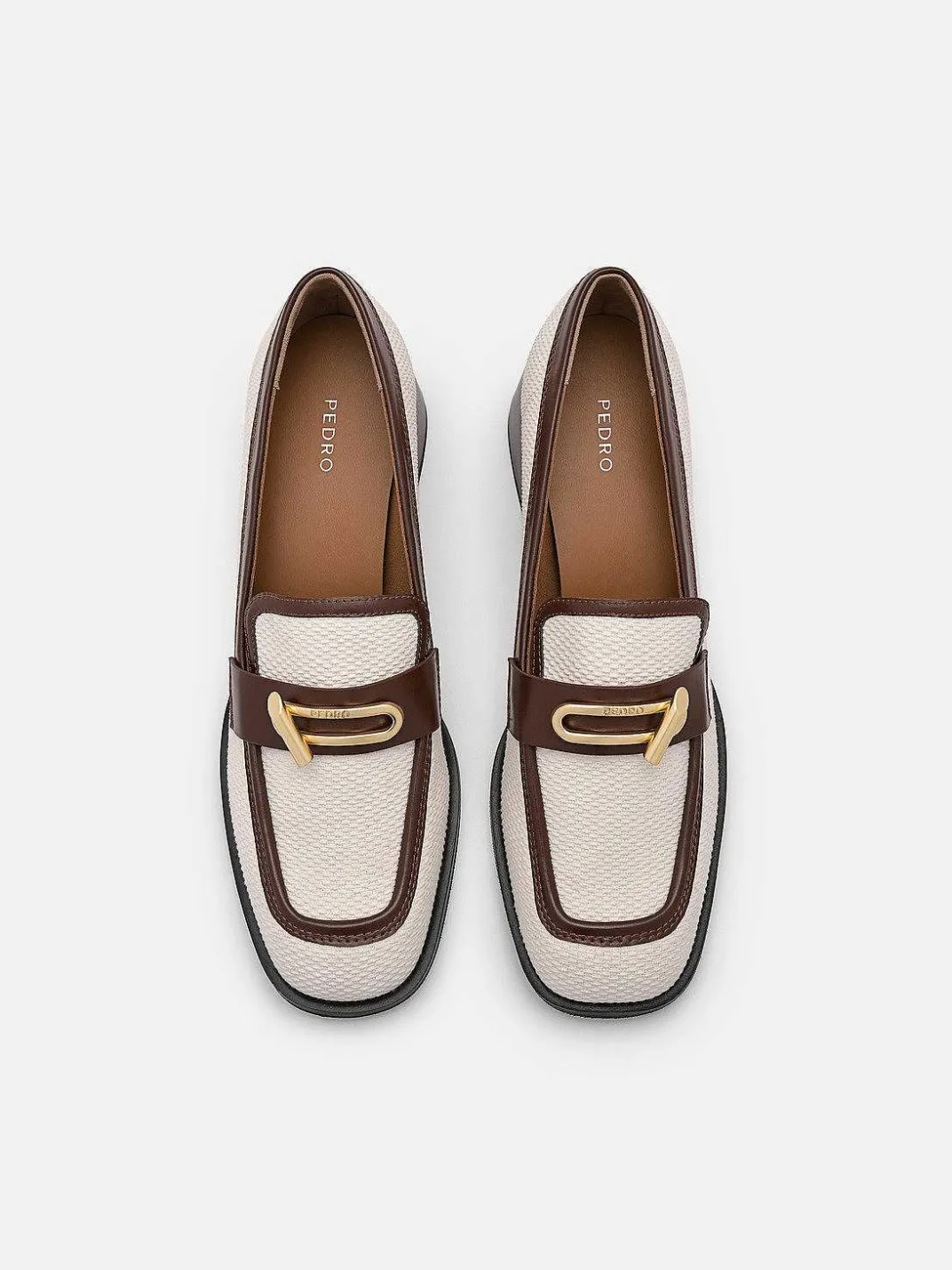 Brie Canvas Heel Loafers<PEDRO Discount
