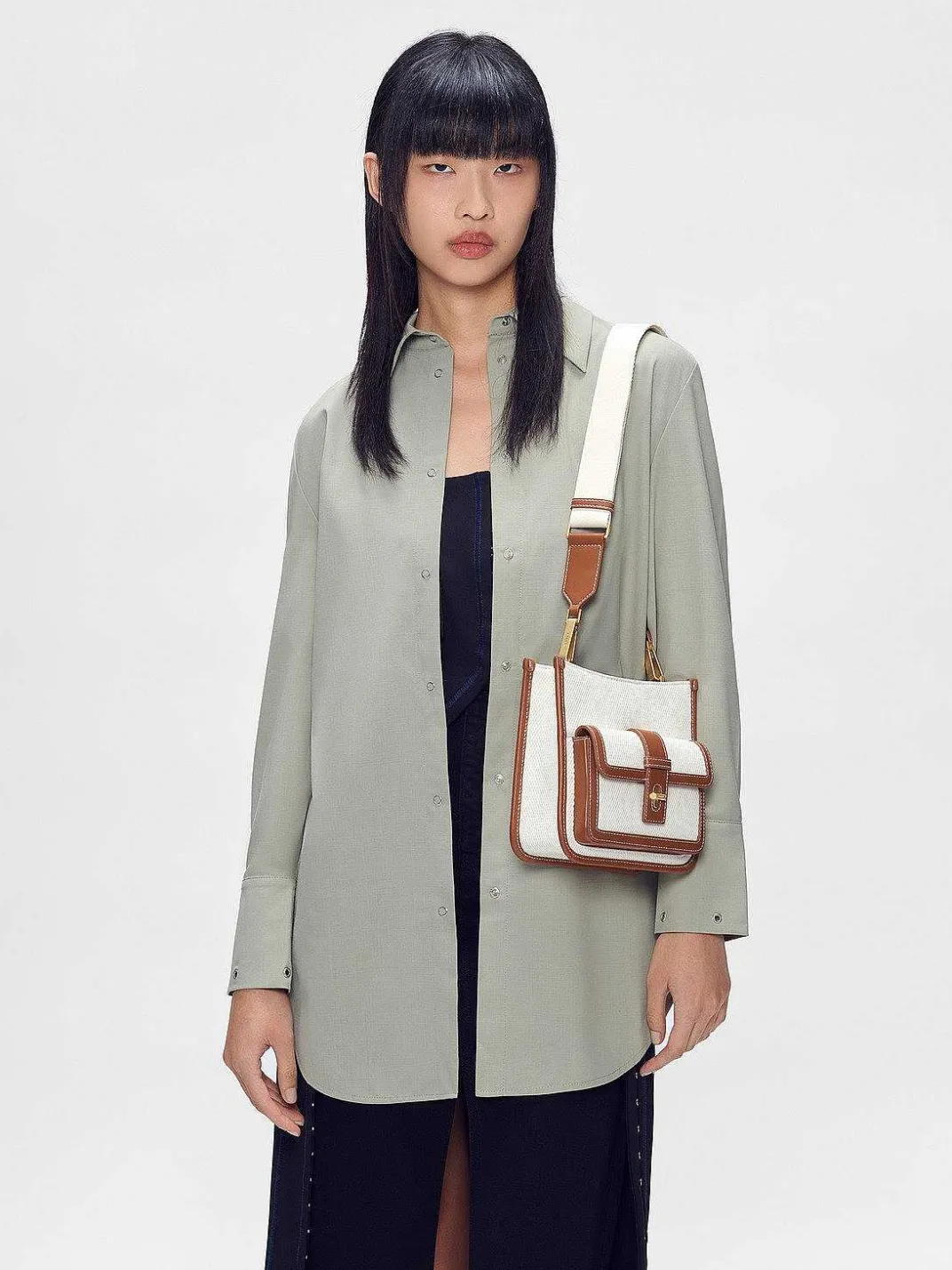 Brie Squared Shoulder Bag<PEDRO Hot