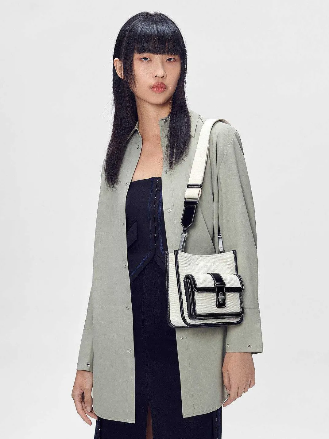 Brie Squared Shoulder Bag<PEDRO Hot
