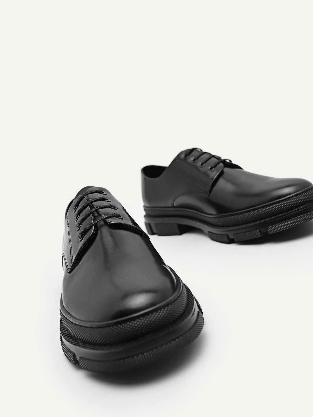 Chunky Leather Derby Shoes<PEDRO Hot