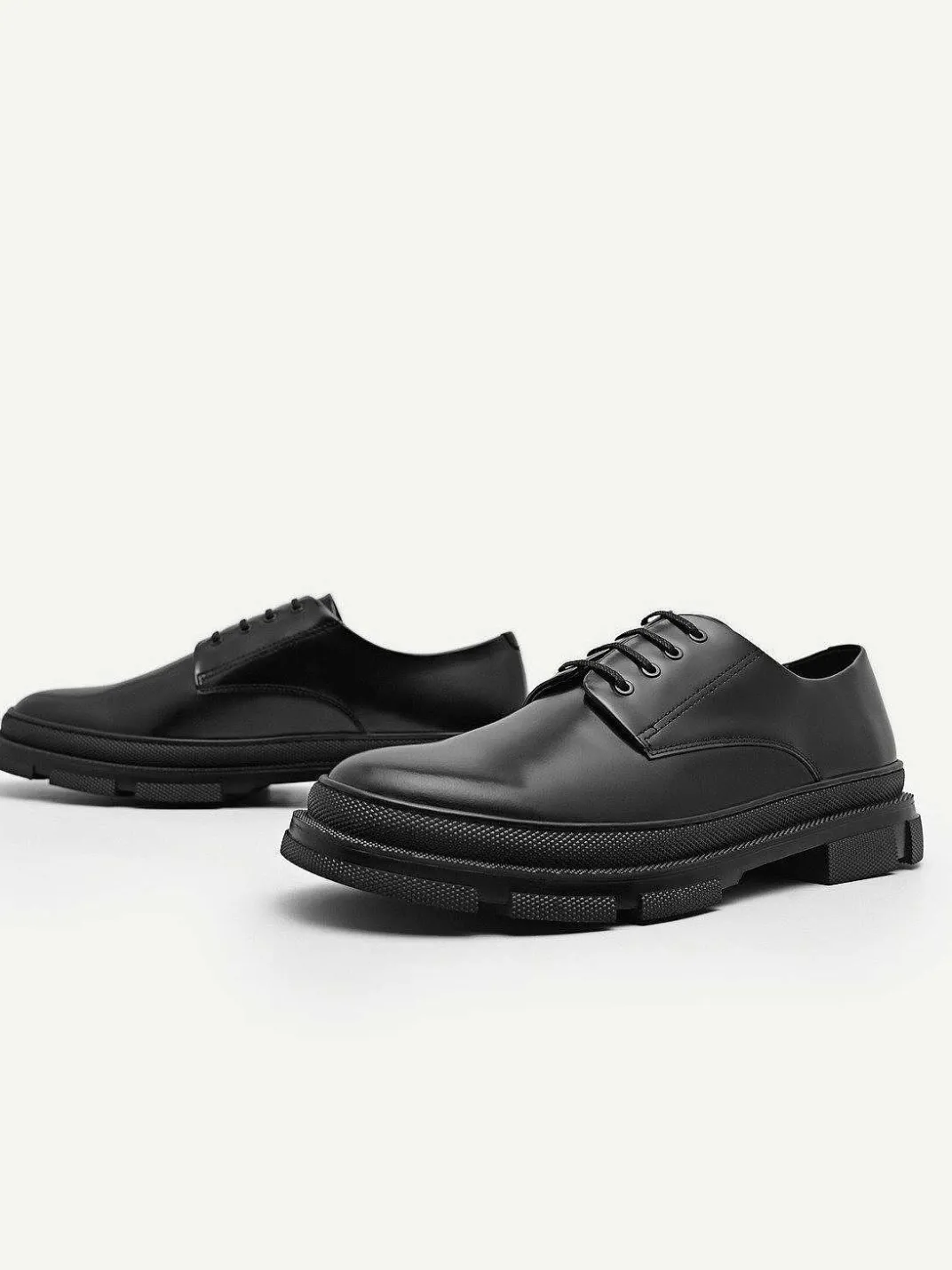 Chunky Leather Derby Shoes<PEDRO Hot