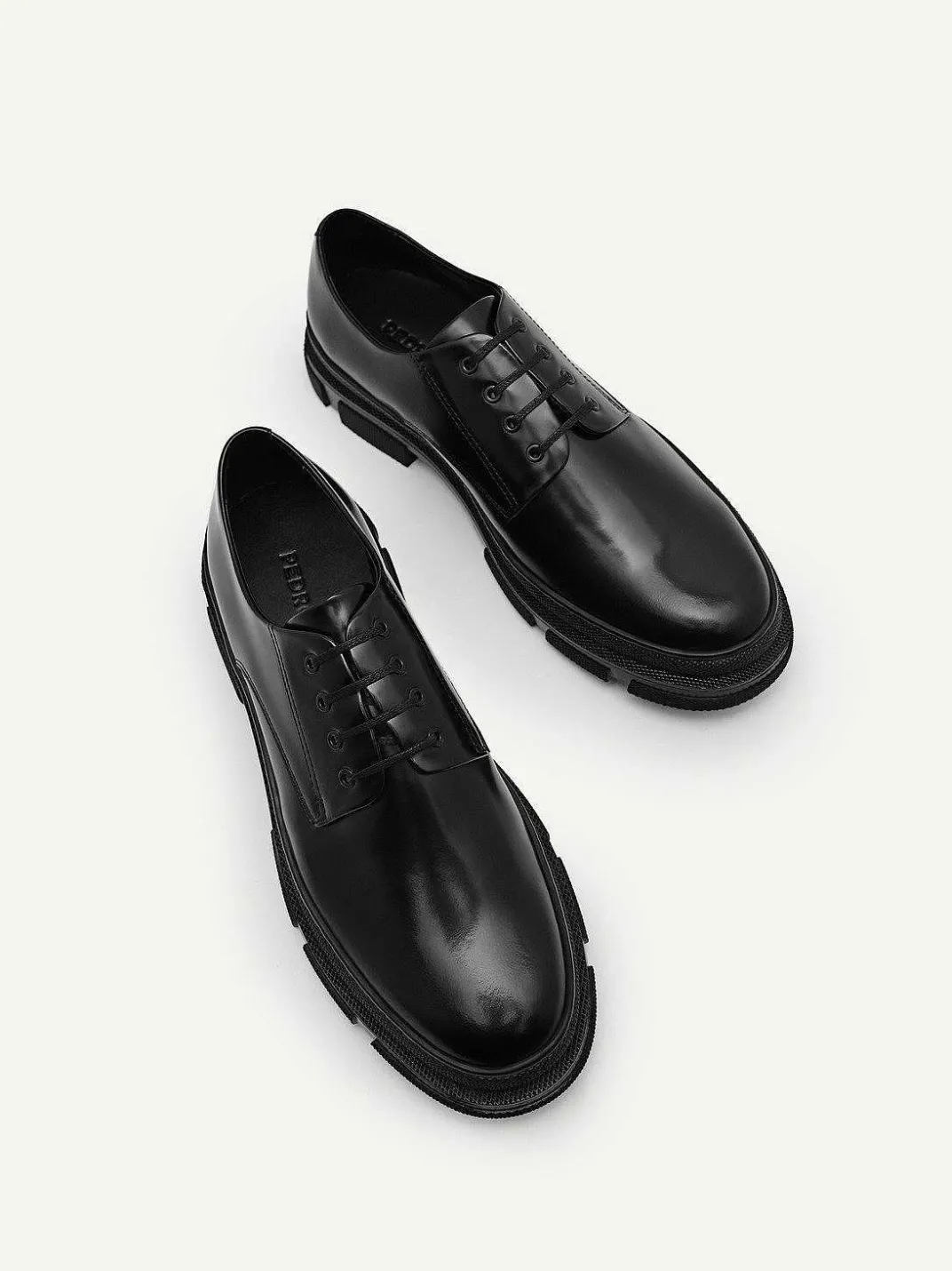 Chunky Leather Derby Shoes<PEDRO Hot