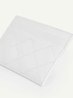 Cris-Cross Pattern Leather Cardholder<PEDRO Sale