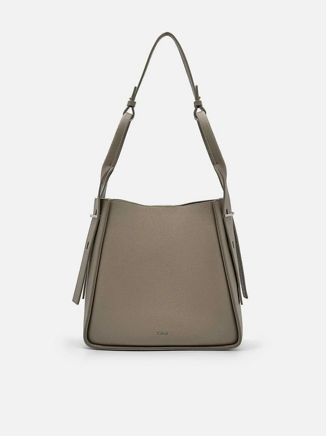 Demi Leather Hobo Bag<PEDRO Discount
