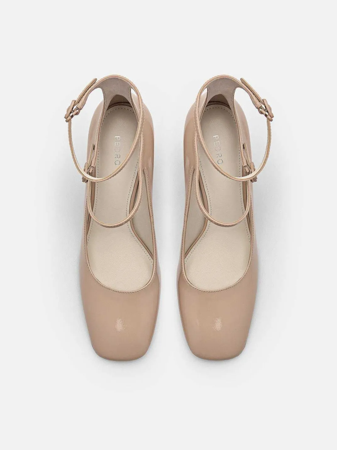 Effie Leather Heel Pumps<PEDRO Sale