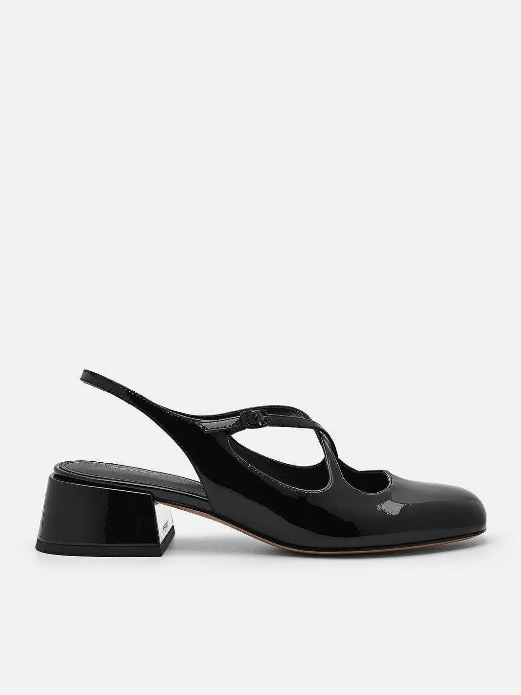 Effie Leather Mary Jane Pumps<PEDRO Online