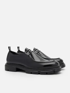 Ellis Leather Lace-Up Shoes<PEDRO