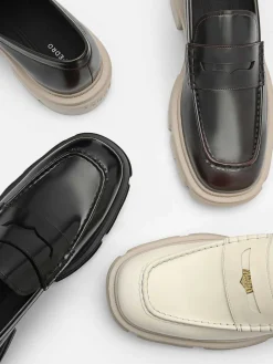 Ellis Leather Loafers<PEDRO Hot