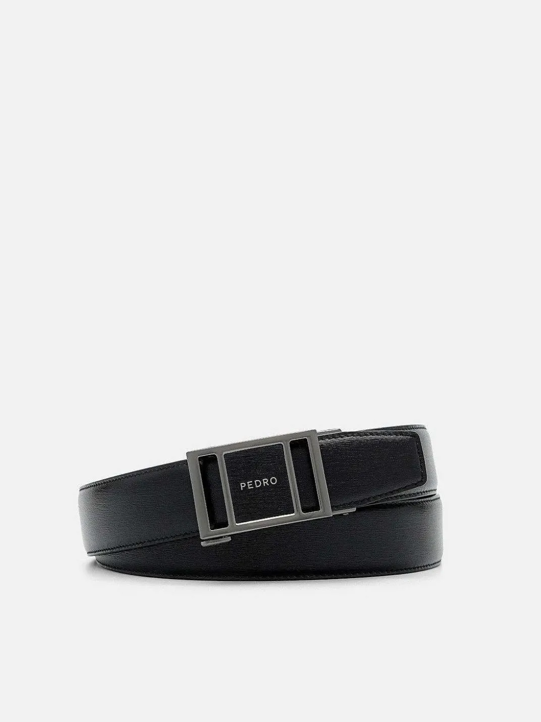 Embossed Leather Automatic Belt<PEDRO Outlet