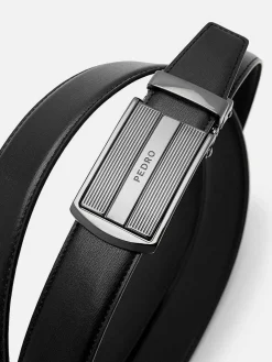 Embossed Leather Automatic Belt<PEDRO Online