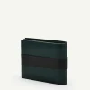 Embossed Leather Bi-Fold Flip Wallet<PEDRO Sale