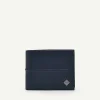 Embossed Leather Bi-Fold Wallet With Insert<PEDRO Sale