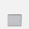 Embossed Leather Bi-Fold Wallet With Coin Pouch<PEDRO