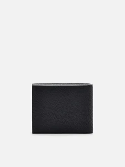 Embossed Leather Bi-Fold Wallet With Coin Pouch<PEDRO Sale