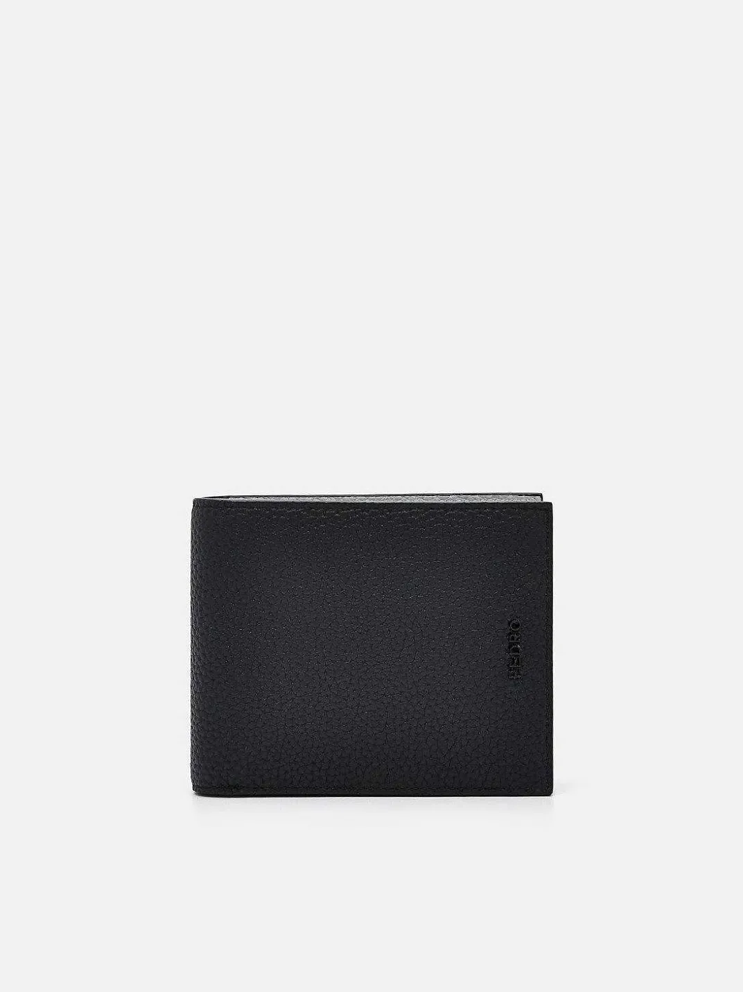 Embossed Leather Bi-Fold Wallet With Coin Pouch<PEDRO Sale