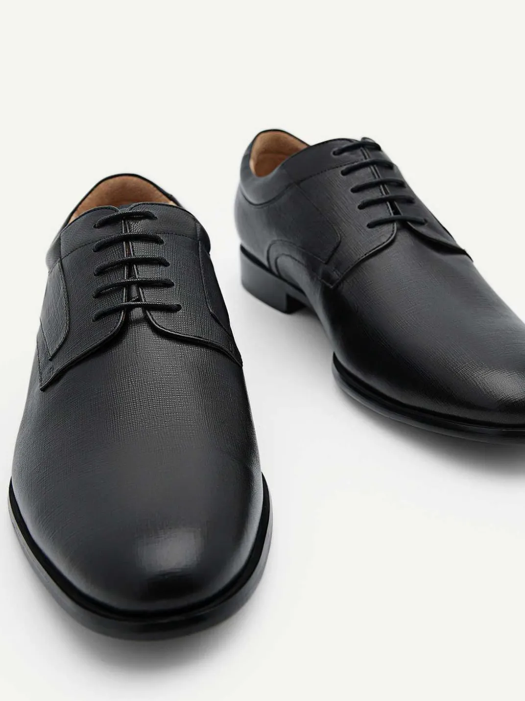 Embossed Leather Derby Shoes<PEDRO Outlet