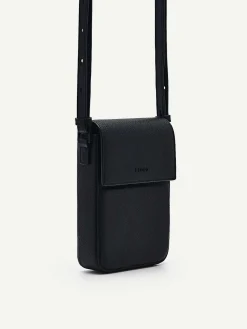 Embossed Leather Phone Pouch<PEDRO Outlet