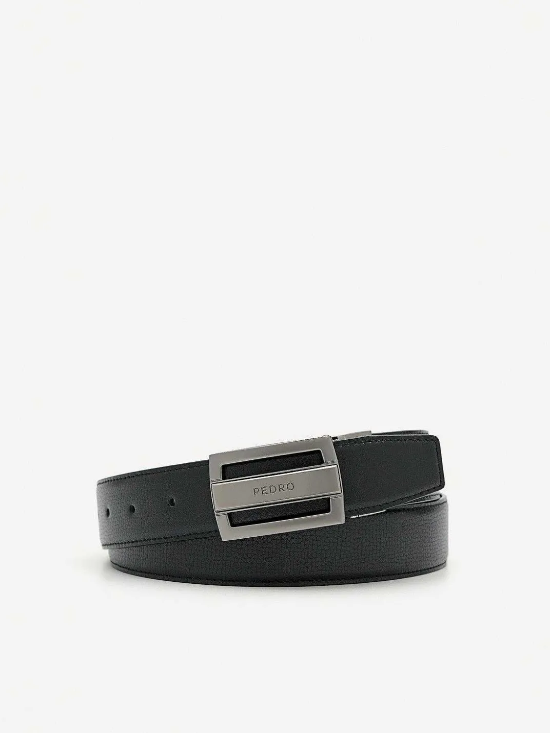 Embossed Leather Reversible Tang Belt<PEDRO Discount