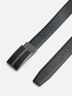 Embossed Leather Reversible Tang Belt<PEDRO Online