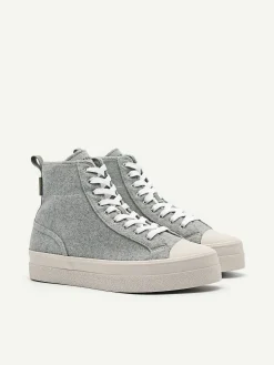 Felt High Top Sneakers<PEDRO Discount