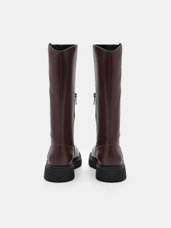 Flo Leather Knee Boots<PEDRO Clearance