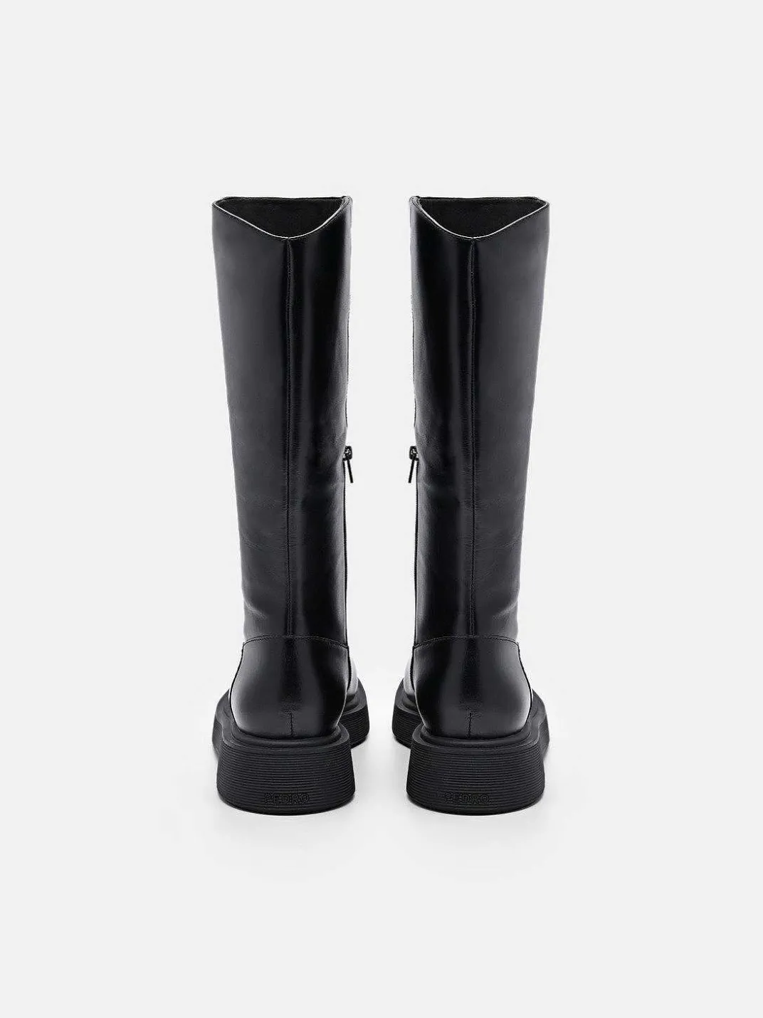 Flo Leather Knee Boots<PEDRO