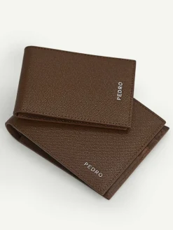 Full-Grain Leather Wallet With Insert<PEDRO New