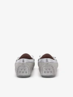 Glitter Bow Driving Shoes<PEDRO Clearance