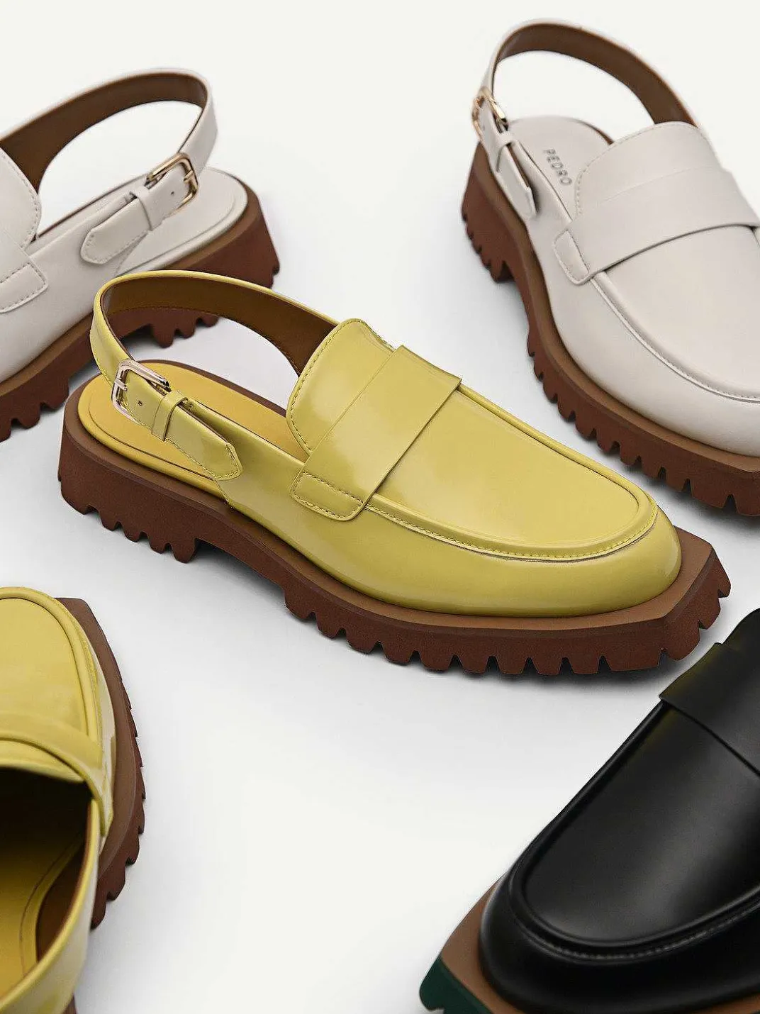 Grapnel Chunky Loafer Mule<PEDRO Online
