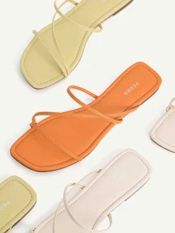 Gwyneth Strappy Flats<PEDRO Online
