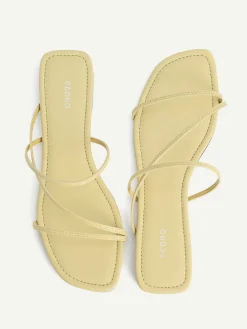 Gwyneth Strappy Flats<PEDRO