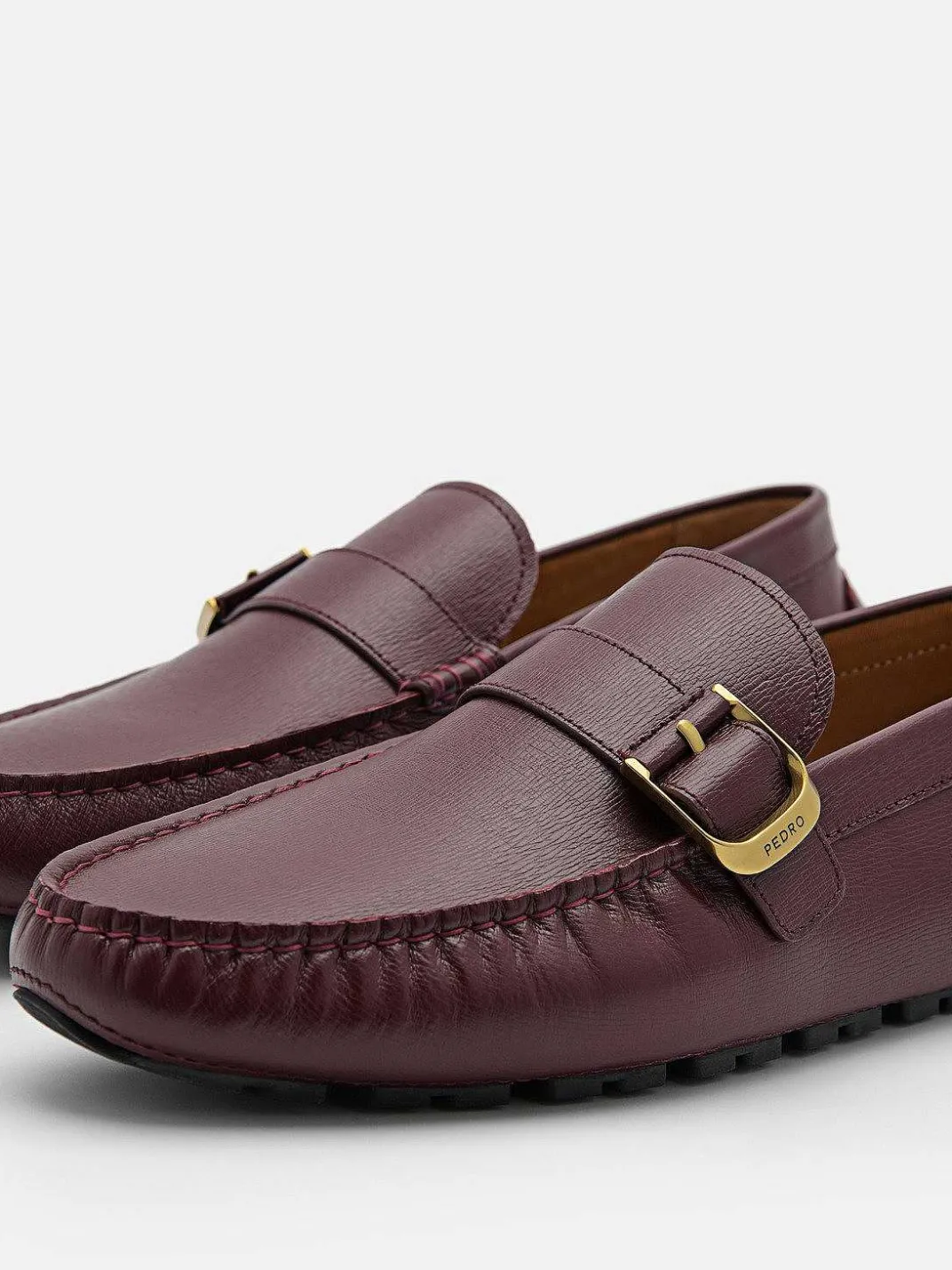 Helix Leather Driving Shoes<PEDRO Sale