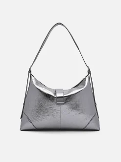 Helix Leather Hobo Bag<PEDRO Discount