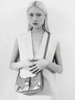 Helix Leather Shoulder Bag<PEDRO New