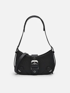 Helix Leather Shoulder Bag<PEDRO