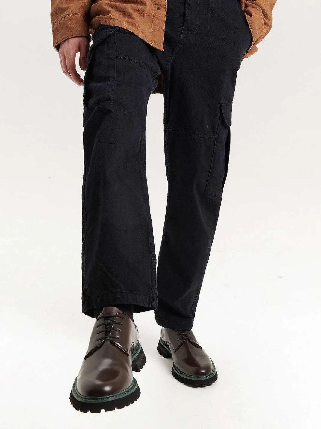 Hendrix Leather Derby Shoes<PEDRO New