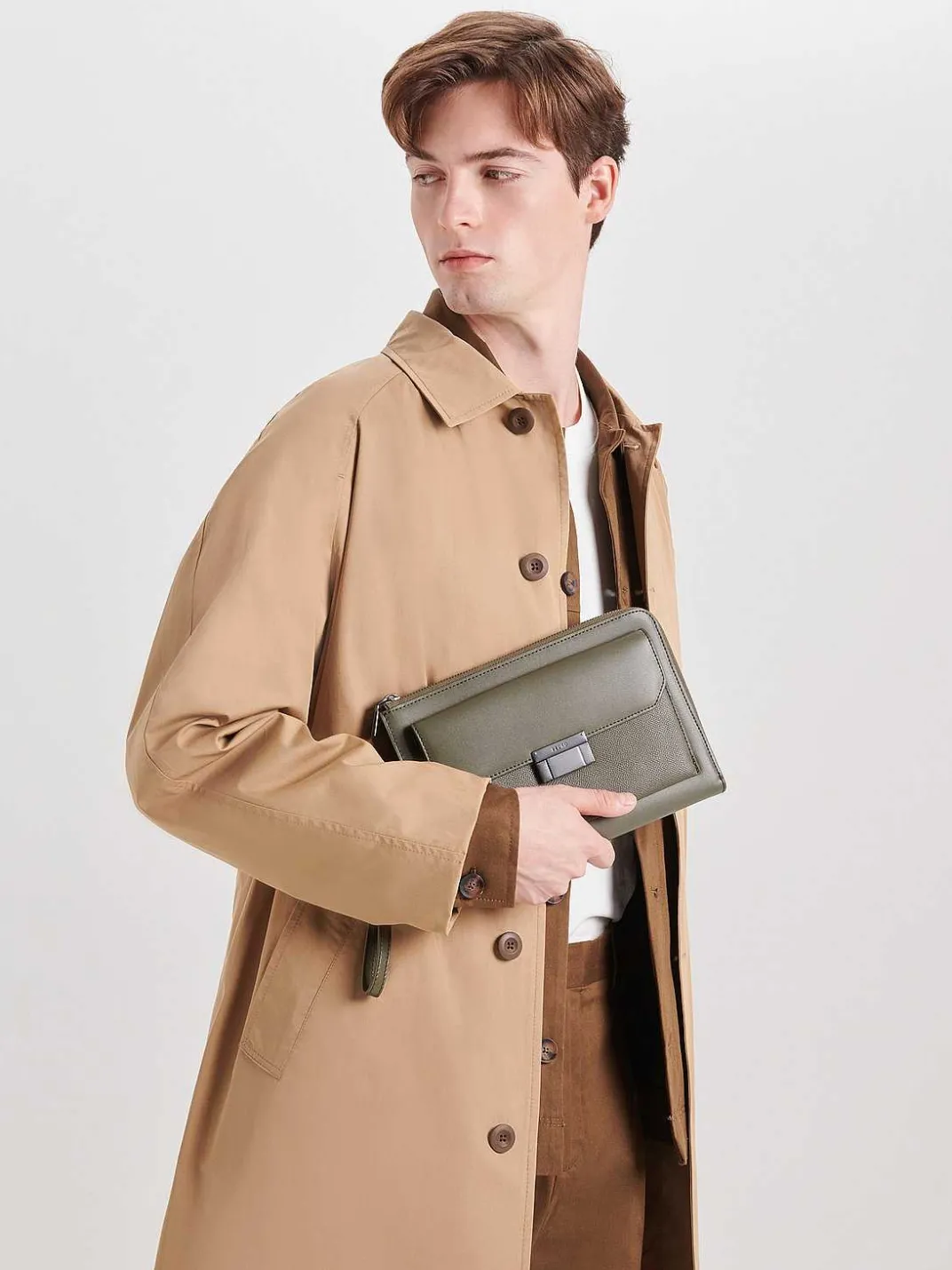 Henry Leather Clutch Bag<PEDRO Clearance